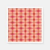 Abstrakt Sunset Pattern Napkins Serviette (Vorderseite)