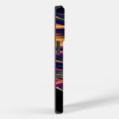 Abstrakt Swirbeln Lila, goldgrün, rosa gelb Case-Mate iPhone Hülle (Rückseite / Rechts)