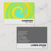 Abstrakt Swirl 250816 - 01b Visitenkarte (Vorne/Hinten)