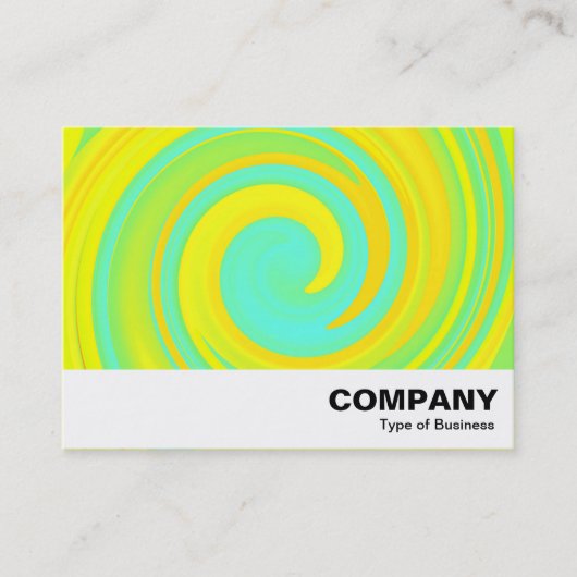 Abstrakt Swirl 250816 - 01b Visitenkarte (Vorderseite)