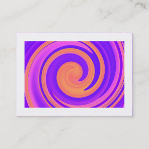 Abstrakt Swirl 250816 - 01c (besetzt) Visitenkarte