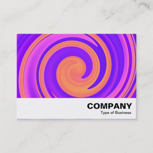 Abstrakt Swirl 250816 - 01c Visitenkarte (Vorderseite)