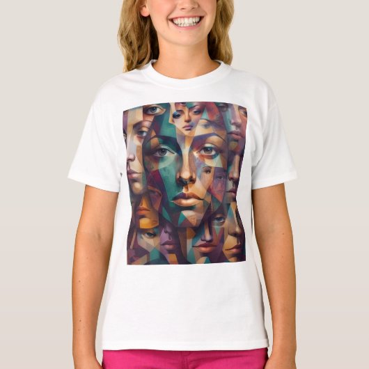 Abstrakt T-Shirt (Vorderseite)