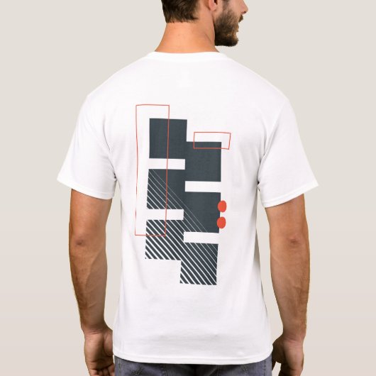 Abstrakt T-Shirt (Rückseite)
