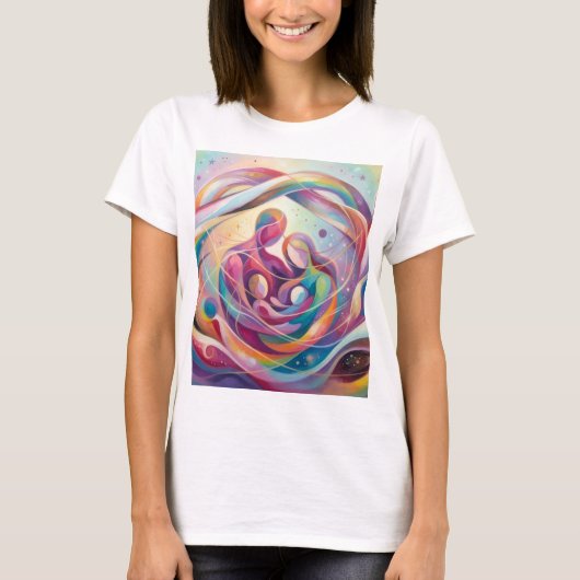 Abstrakt T-Shirt (Vorderseite)