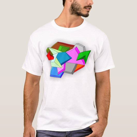 Abstrakt T-Shirt (Vorderseite)
