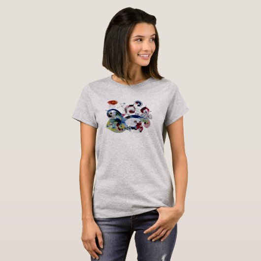 abstrakt T-Shirt (Vorne ganz)