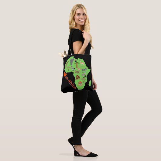 Abstrakt Tasche (Am Model)