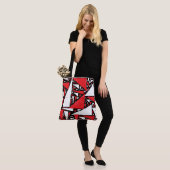 Abstrakt Tasche (Am Model)