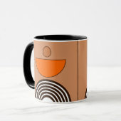 Abstrakt Tasse (Vorderseite Links)
