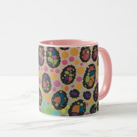 Abstrakt Tasse (VorderseiteRechts)