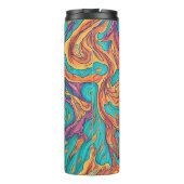 Abstrakt Thermosbecher (Rückseite)