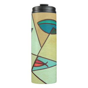 Abstrakt Thermosbecher
