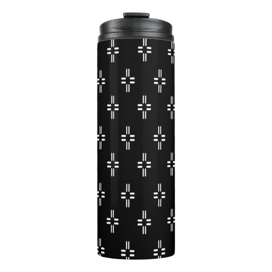 Abstrakt Thermosbecher (Vorderseite)