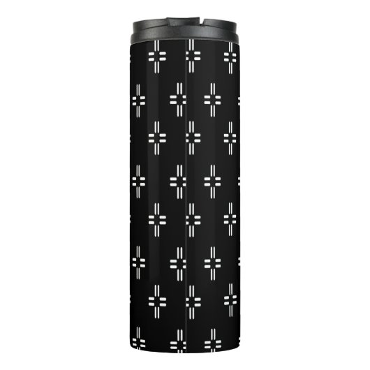 Abstrakt Thermosbecher (Rückseite)