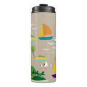 Abstrakt Thermosbecher (Vorderseite)