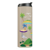 Abstrakt Thermosbecher (Nach links gedreht)