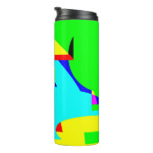 Abstrakt Thermosbecher (Nach rechts gedreht)