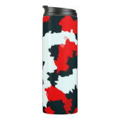 Abstrakt Thermosbecher (Nach rechts gedreht)