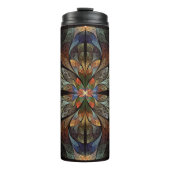 Abstrakt Thermosbecher (Vorderseite)