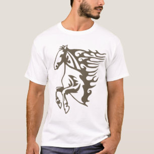 abstrakt, Tiere, Kunst, Pferd T-Shirt
