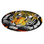 Abstrakt Tiger Art Schneidebrett (Ecke)