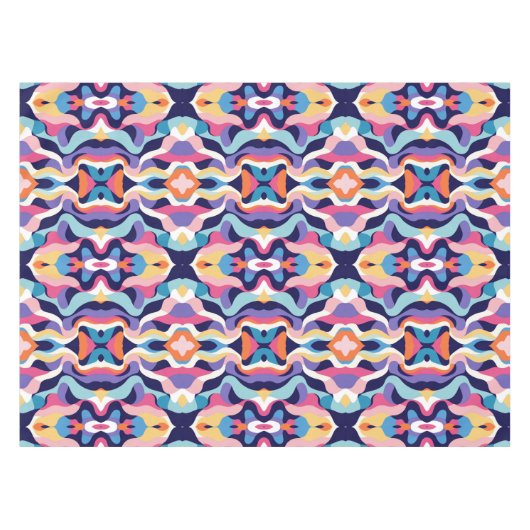 Abstrakt Tischdecke (Vorderseite (Horizontal))