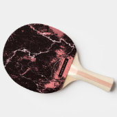 Abstrakt Tischtennis Schläger (Seitenansicht)