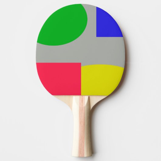 Abstrakt Tischtennis Schläger (Vorderseite)