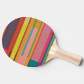 Abstrakt Tischtennis Schläger (Seitenansicht)