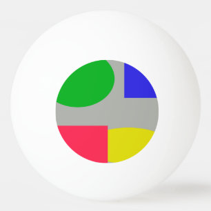 Abstrakt Tischtennisball
