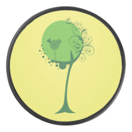 Abstrakt Tree Hockey Puck