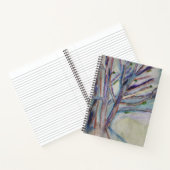 Abstrakt Trees Spiral Notebook Notizblock (Innenseite)