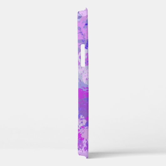 Abstrakt Trendy Camouflage Rosa Lila Blau Case-Mate iPhone Hülle (Rückseite / Rechts)