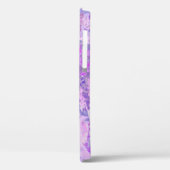 Abstrakt Trendy Camouflage Rosa Lila Blau Case-Mate iPhone Hülle (Rückseite / Links)