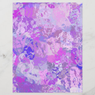 Abstrakt Trendy Camouflage Rosa Lila Scrapbook Pap