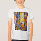 abstrakt Tri-Blend shirt (Vorderseite)