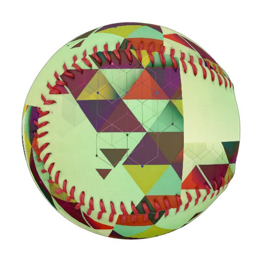 Abstrakt Triangle Baseball (Vorderseite Links)