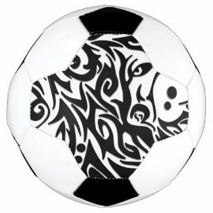 Abstrakt Tribal Wolf Fußball