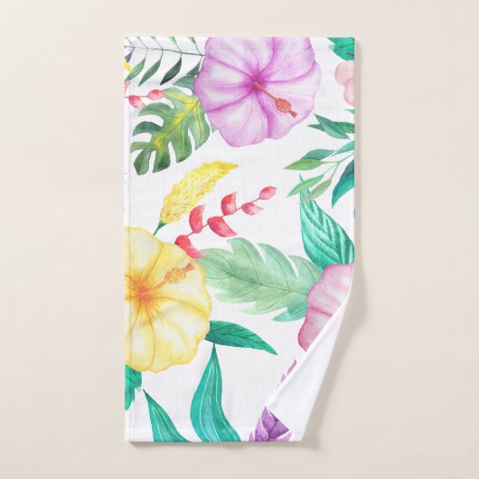 Abstrakt tropisch handtuch (Handtuch)