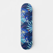 Abstrakt tropisch skateboard (Vorne)