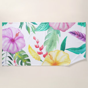 Abstrakt tropisch strandtuch