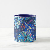 Abstrakt tropisch tasse (Zentrum)