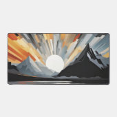 Abstrakt Twilight Schreibtischunterlage (Vorderseite)