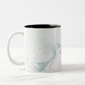 Abstrakt Twin Mama Era Tasse (Links)
