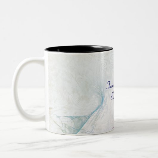 Abstrakt Twin Mama Era Tasse (Links)