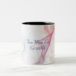 Abstrakt Twin Mama Era Tasse