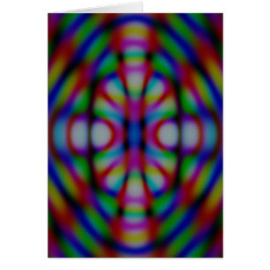 Abstrakt und farblich