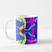 Abstrakt und in der FarbTasse Kaffeetasse (Links)