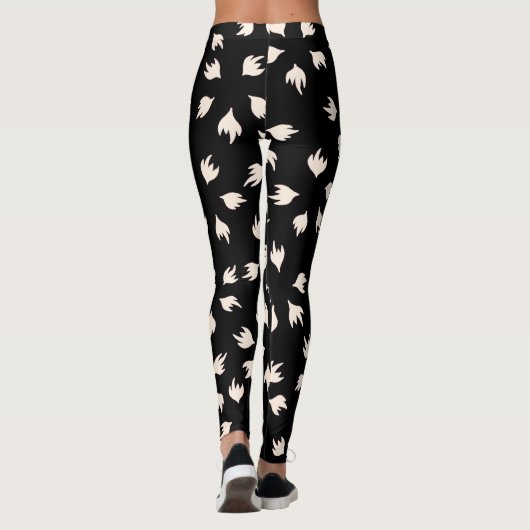 abstrakt und modern leggings (Rückseite)